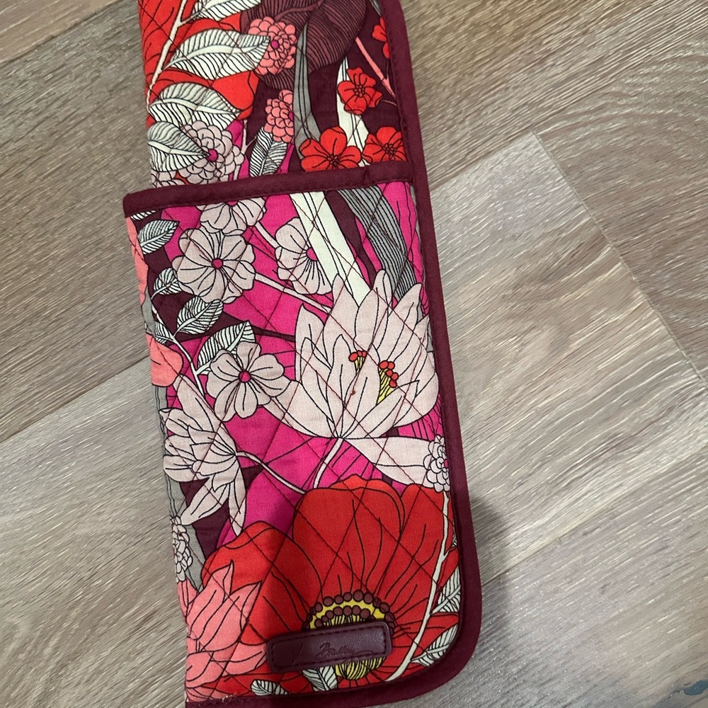 Vera Bradley Floral Pink and Red Accessory
